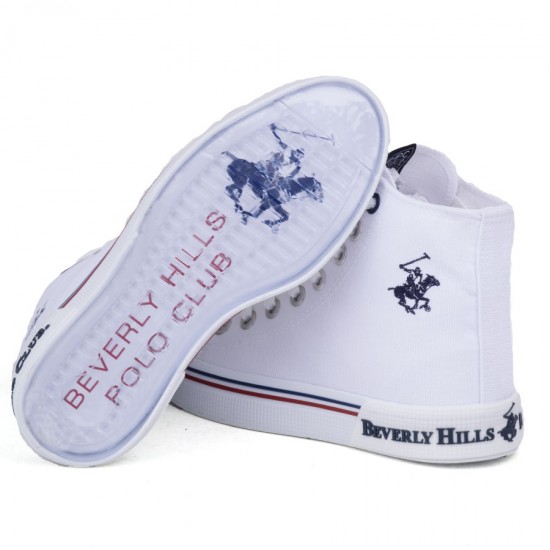 B.H. Polo Club All Unisex Konvers Spor Ayakkabı Beyaz