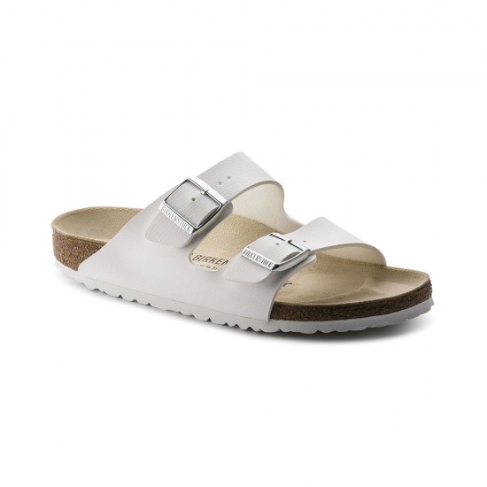 Birkenstock Arizona Bs Hakiki Deri Terlik 151213 Beyaz