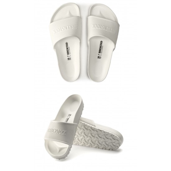 Birkenstock Barbados Tek Bant Eva Hafif Terlik Beyaz