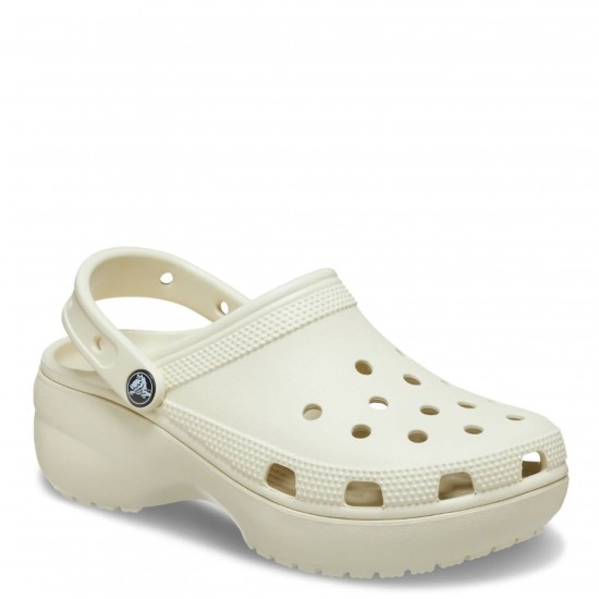 Crocs Classic Platform Clog Günlük Unisex Terlik Bone