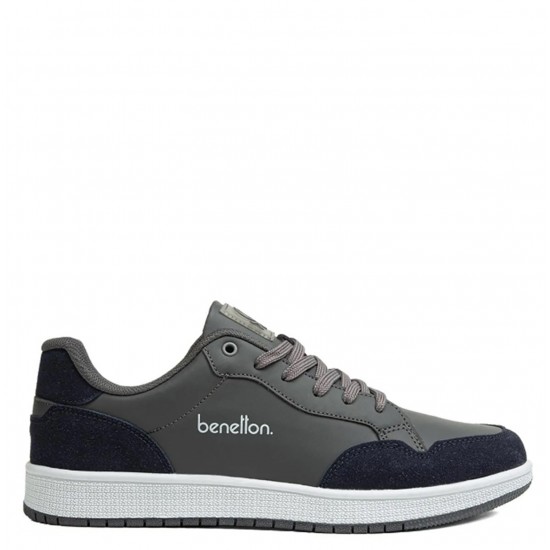 Benetton 30871 Erkek Günlük Sneaker Ayakkabı Füme