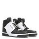Benetton 31085 Kadın Günlük Boğazlı Sneaker Ayakkabı Siyah Beyaz