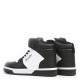 Benetton 31085 Kadın Günlük Boğazlı Sneaker Ayakkabı Siyah Beyaz