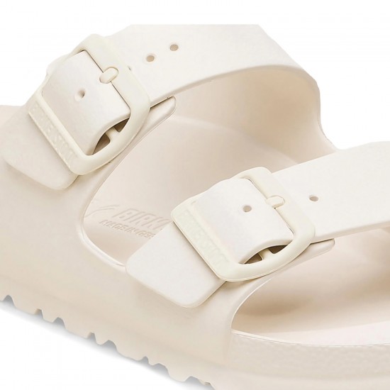 Birkenstock Arizona Eva Hafif İki Tokalı Terlik Krem