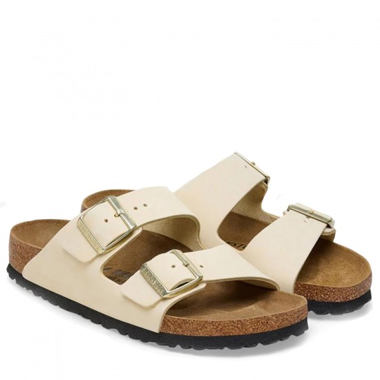 Birkenstock Arizona Bs Hakiki Deri Terlik 151213 Krem