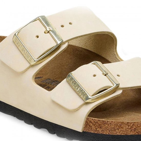 Birkenstock Arizona Bs Hakiki Deri Terlik 151213 Krem