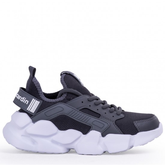 Pierre Cardin 4Y 31366 Sneaker Günlük Kadın Spor Ayakkabı Füme