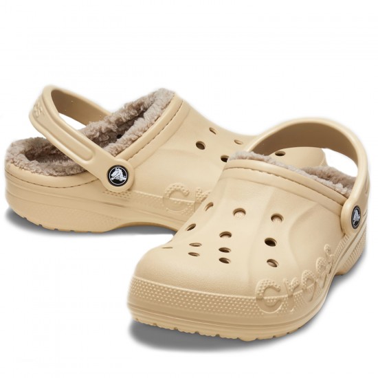 Crocs Baya Lined Clog Erkek Terlik Chai