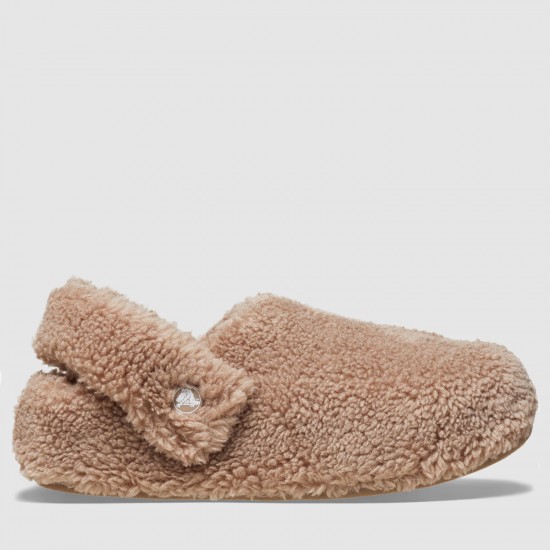 Crocs Classic Cozzzy Slipper Unısex Ev Terlik Mushroom